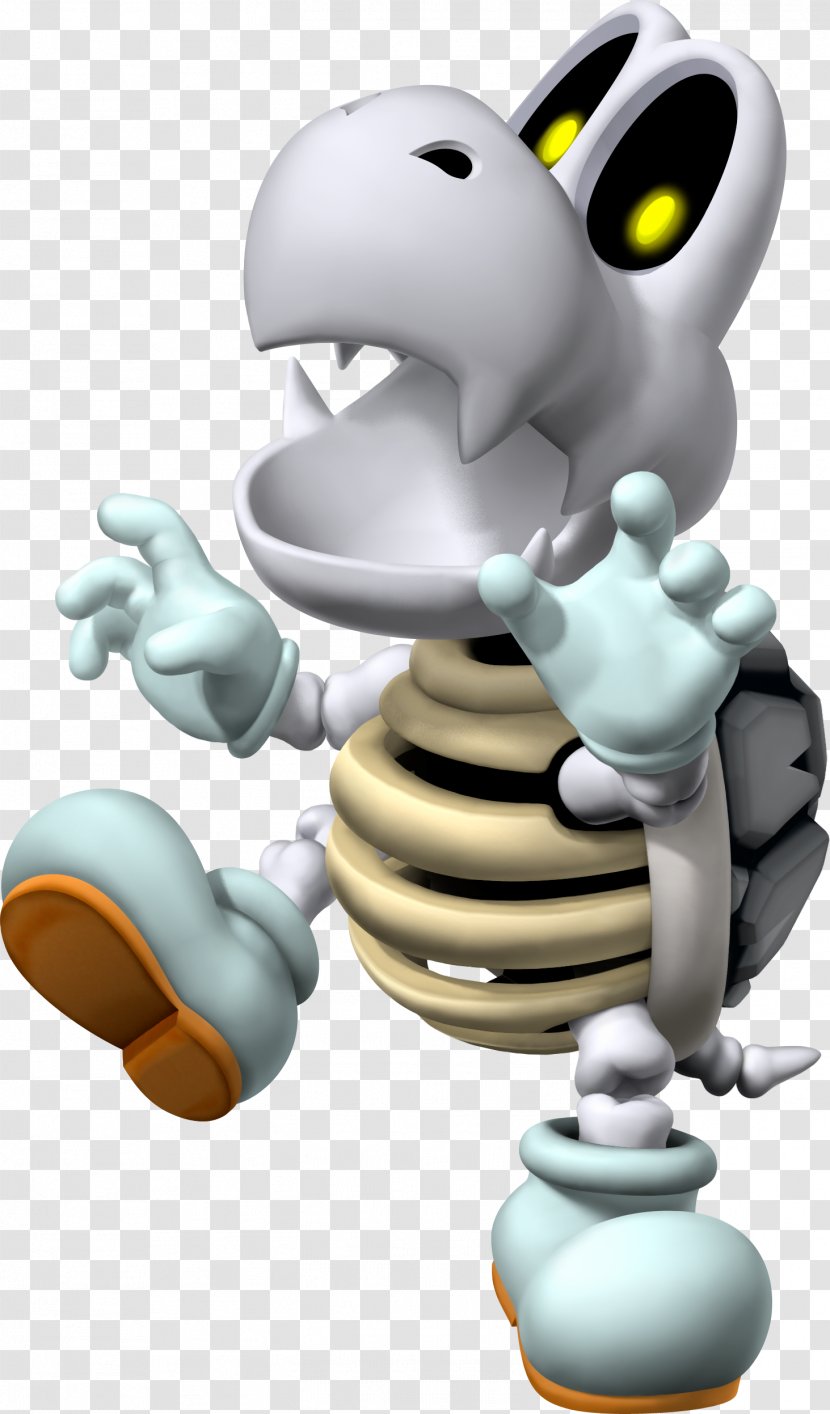 Super Mario Bros. 3 New Bros Kart DS Strikers Charged - Ds - 3D Villain Transparent PNG