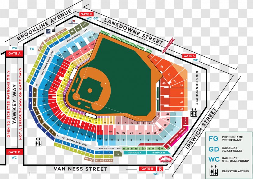 Fenway Park Boston Red Sox MLB Map Seating Assignment - Engineering Transparent PNG