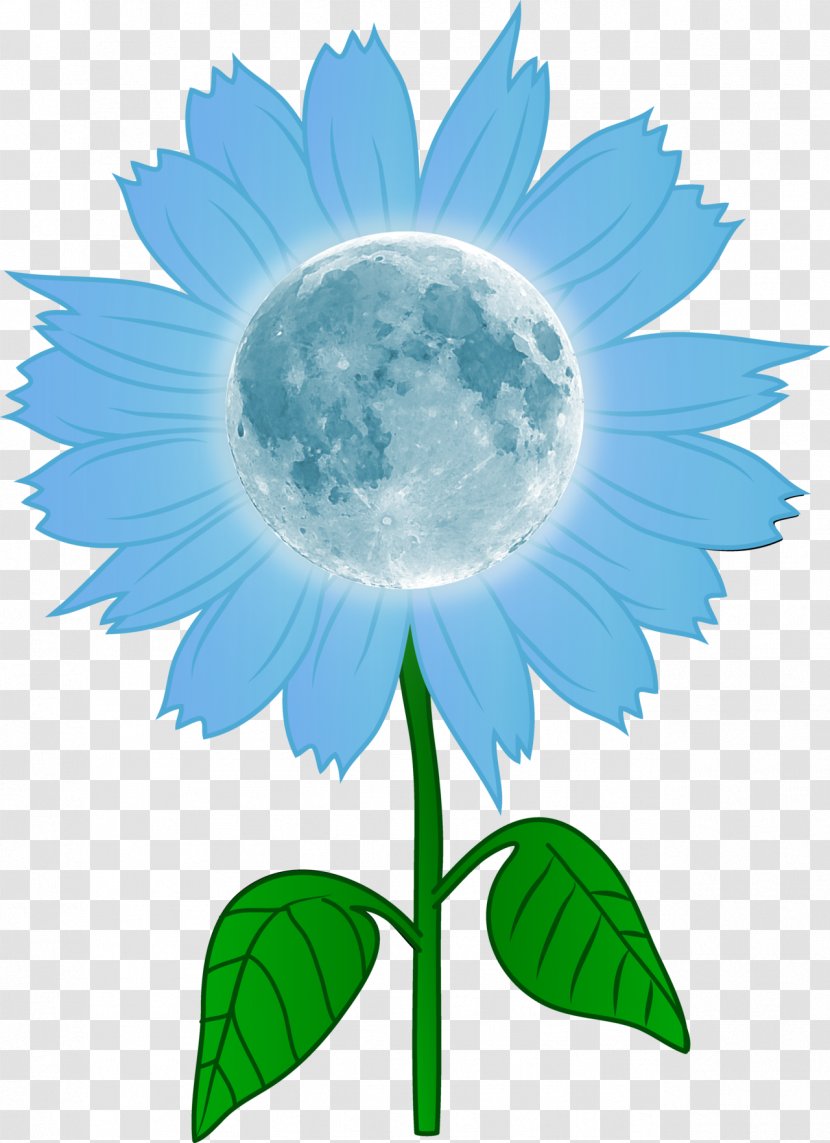 Clip Art Common Sunflower Image Vector Graphics - Dandelion - Floral Moon Transparent PNG