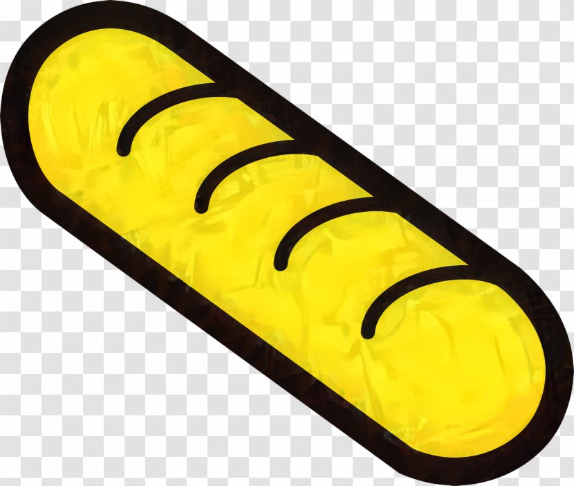 Line Cartoon - Yellow Transparent PNG