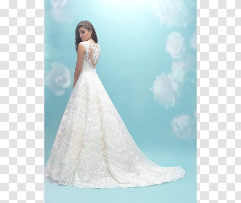 Wedding Dress Bride Evening Gown - Silhouette Transparent PNG