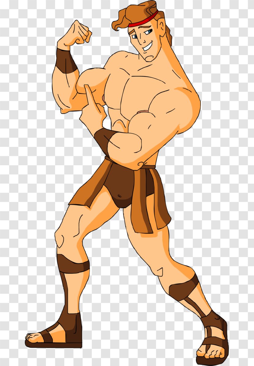 Disney's Hercules Heracles Walt Disney Zeus - Flower - Bodybuilder Transparent PNG