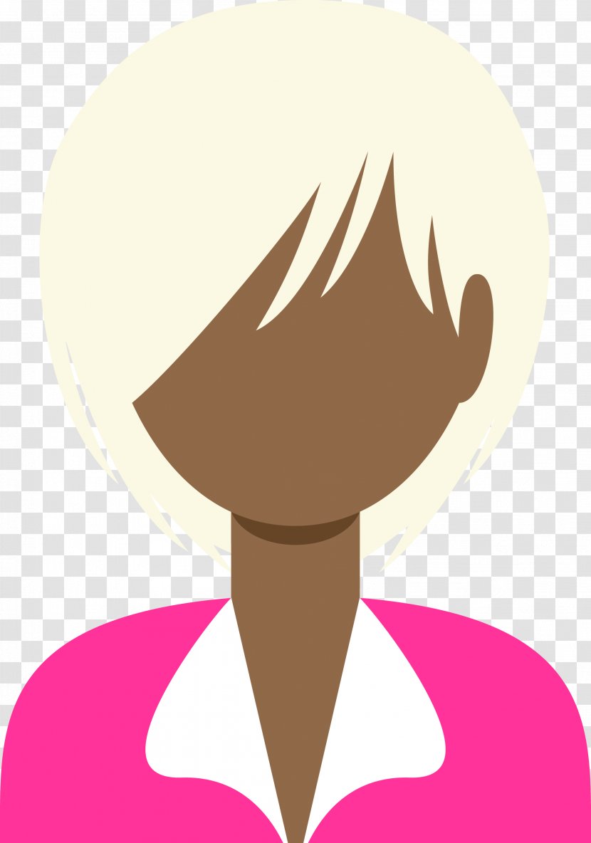 Hair Cartoon - Isabel Briggs Myers - Smile Neck Transparent PNG