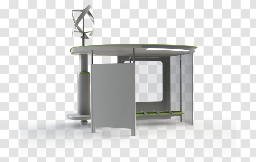 Angle Desk - Table - Bus Shelter Transparent PNG