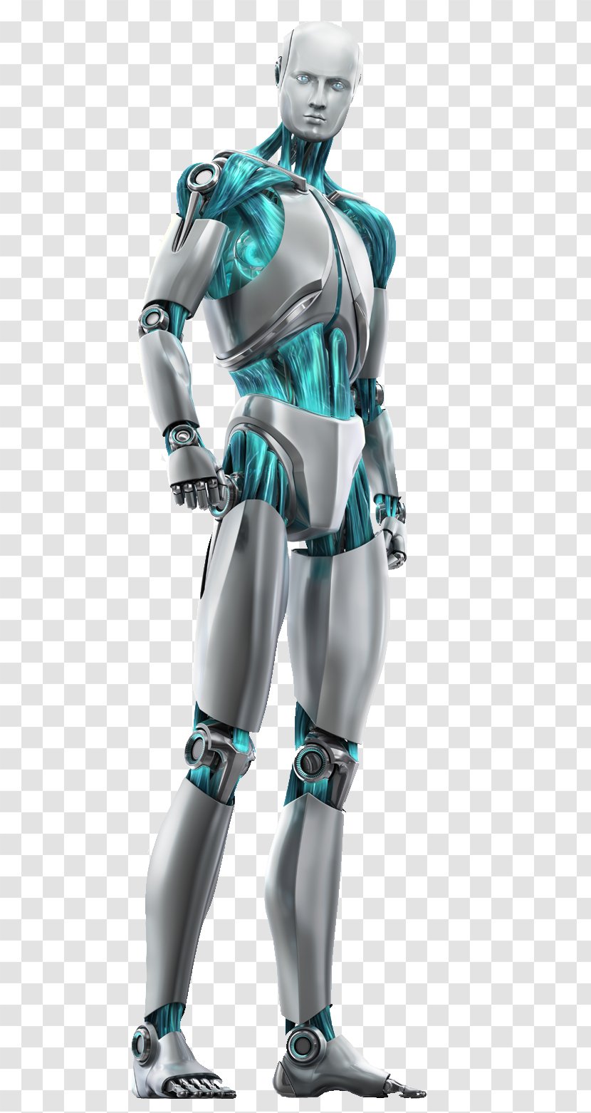 Humanoid Robot ESET Internet Security Robotics - Personal Firewall - Hand Transparent PNG