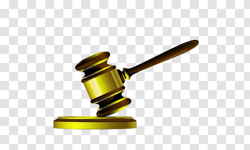 Judge Judgment Clip Art - Legal Hammer Transparent PNG