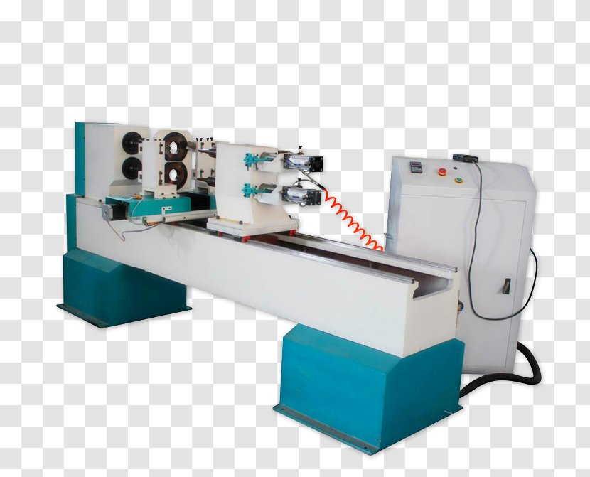 Lathe CNC Wood Router Computer Numerical Control Woodturning - Machine Tool Transparent PNG