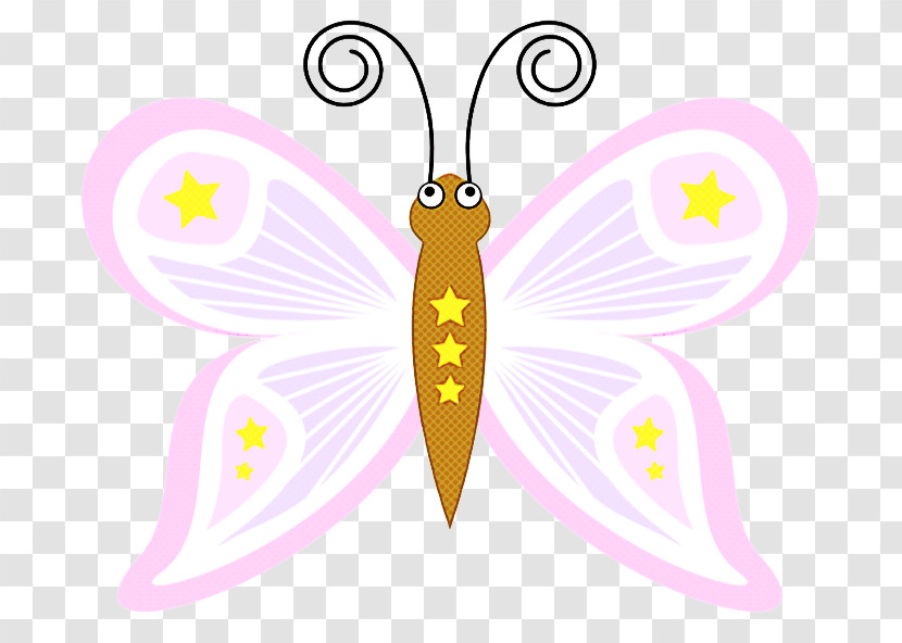 Wing Insect Pink Butterfly Magenta Transparent PNG