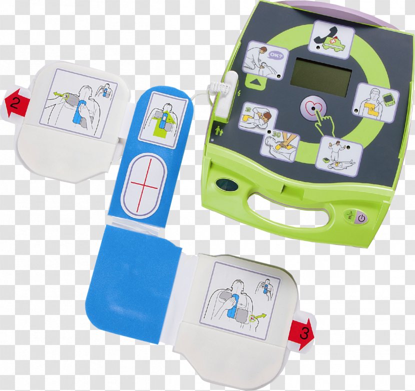 Automated External Defibrillators Defibrillation Cardiopulmonary Resuscitation ZOLL Medical Corporation - Electronics - Dirham Transparent PNG