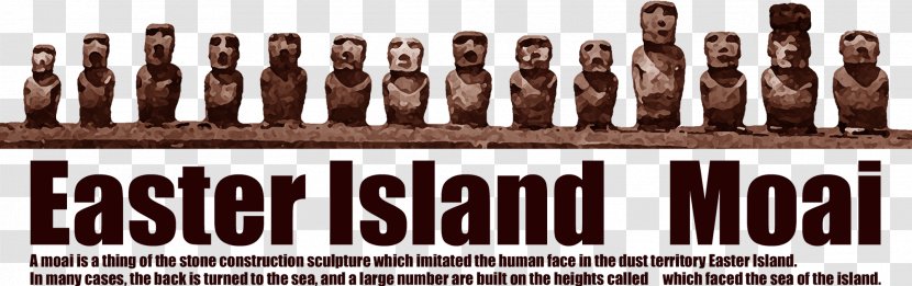 Moai Public Relations Homo Sapiens Recreation Font Transparent PNG