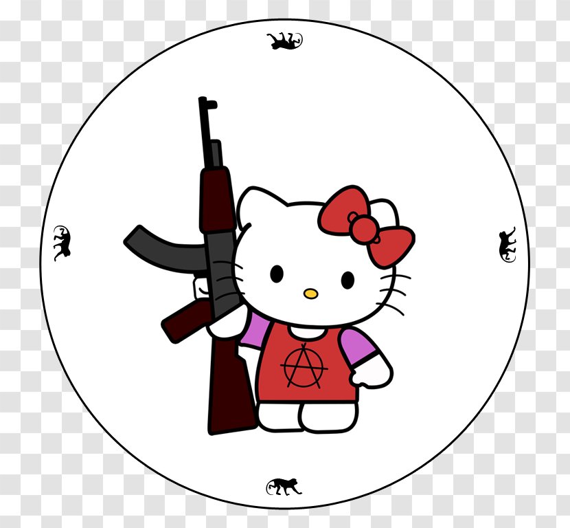 Hello Kitty Online Sanrio - Heart - Ak 47 Wallpaper Transparent PNG