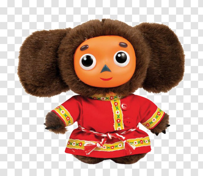 Stuffed Animals & Cuddly Toys Cheburashka Soft Plush Toy - Map Transparent PNG