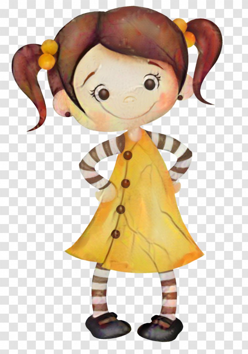Clip Art Image Cartoon Girl Daughter - Silhouette - Child Transparent PNG