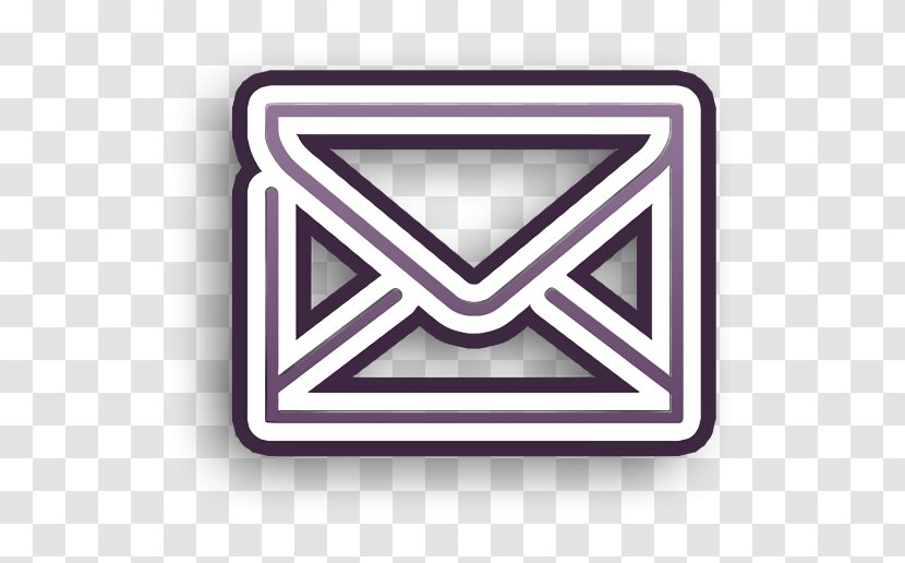 Envelope Icon Letter Mail - Triangle Technology Transparent PNG