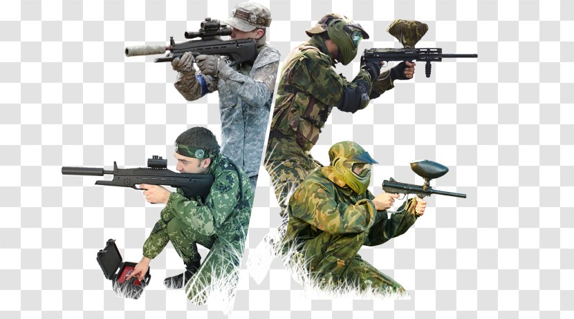 Paintball Laser Tag Game Airsoft Guns Shooting Sport - Reconnaissance Transparent PNG