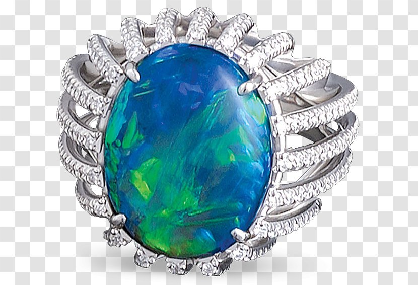 Opal Wedding Ring Sapphire Engagement - Emerald - Earrings Amazon Transparent PNG