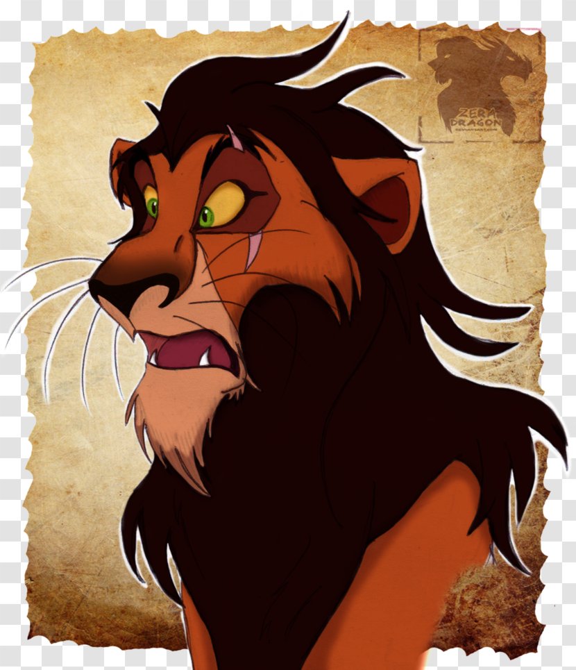 Lion Scar Tiger Art YouTube - King Transparent PNG