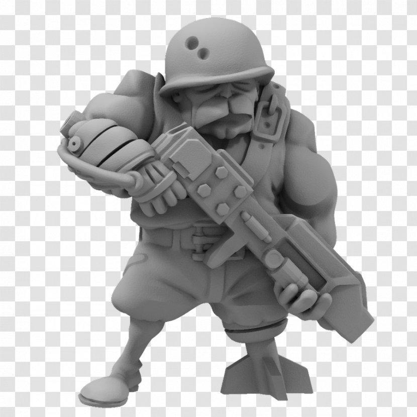 Infantry Soldier Mercenary Figurine Security - Toy Transparent PNG