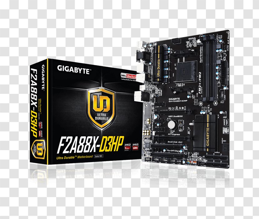 Intel Gigabyte GA-H110-D3A Technology LGA 1151 ATX - Computer Hardware Transparent PNG