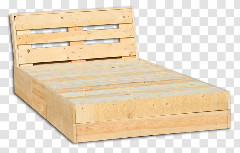 Bed Frame Lumber Hardwood Plywood Drawer - Pallet Transparent PNG