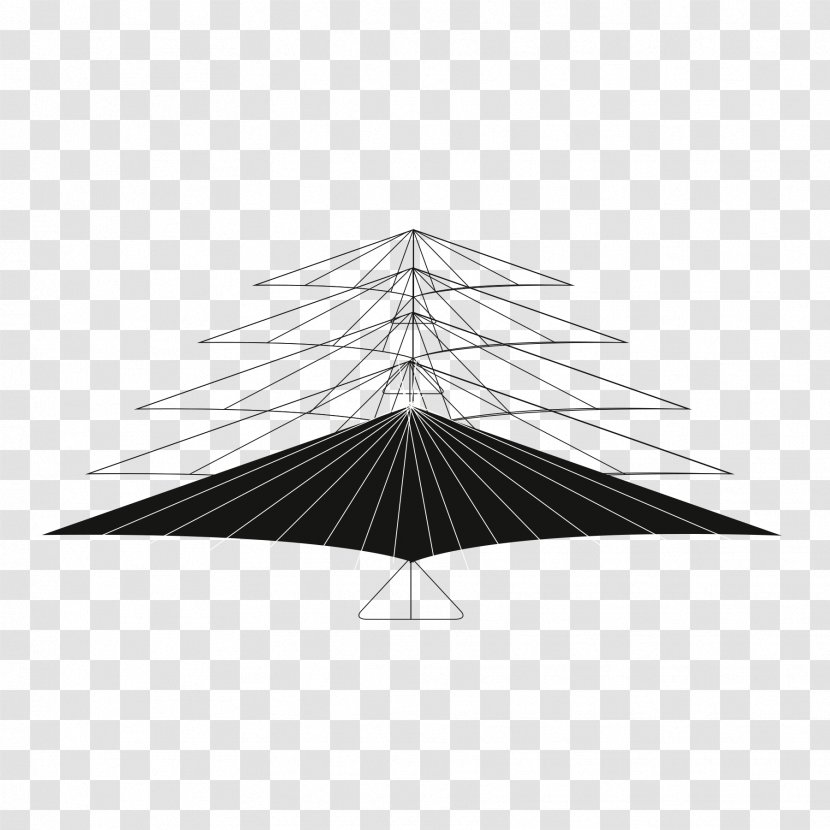 Umbrella Angle Symmetry - Triangle Transparent PNG