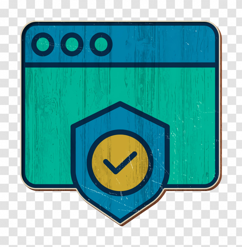Cyber Icon Shield Icon Seo And Web Icon Transparent PNG