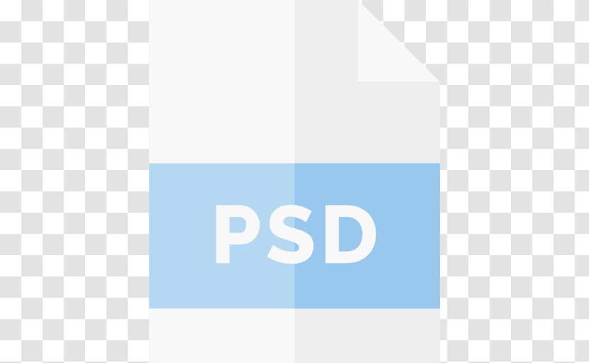 Psd Format - Blue - Logo Transparent PNG