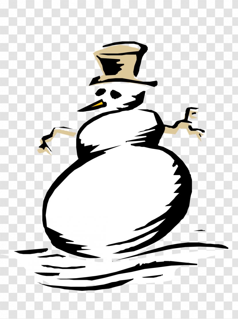 Snowman Clip Art - Cartoon - The Who Was Blown By Wind Transparent PNG