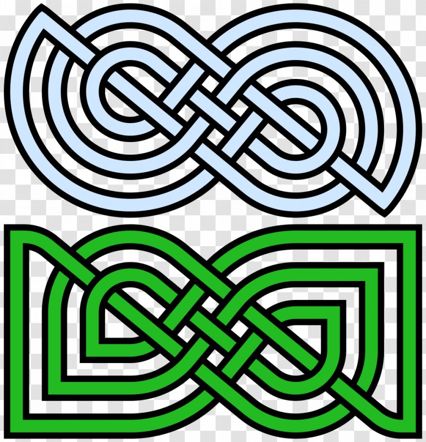 Endless Knot High Cross Celtic Pattern - Crossing Transparent PNG