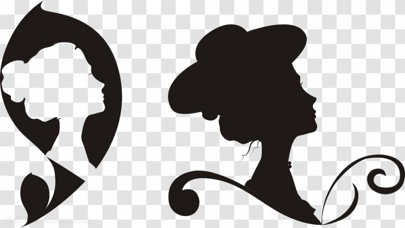 Silhouette Logo - Creativity - Goddess Mirror Transparent PNG