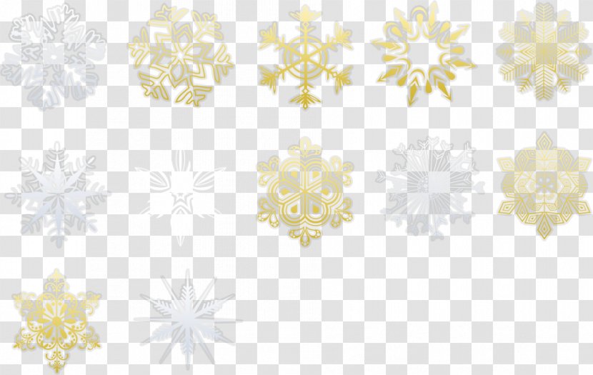 Petal Pattern - Point - Snowflake Style Collection Transparent PNG