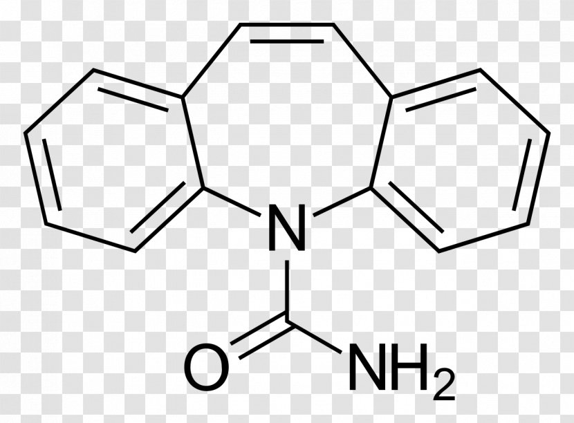Tetracyclic Antidepressant Dibenzazepine Carbamazepine Chemical Compound - Area Transparent PNG