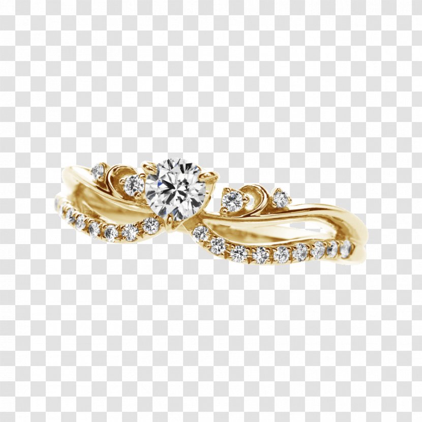 Wedding Ring Engagement Jewellery Diamond - Bling Transparent PNG