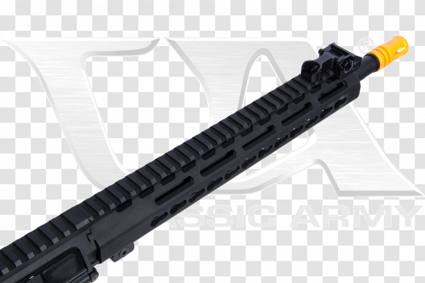 KeyMod M4 Carbine Trigger Firearm - Cartoon - Weapon Transparent PNG