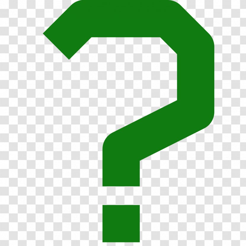 Question Mark Font - Brand - Vector Transparent PNG