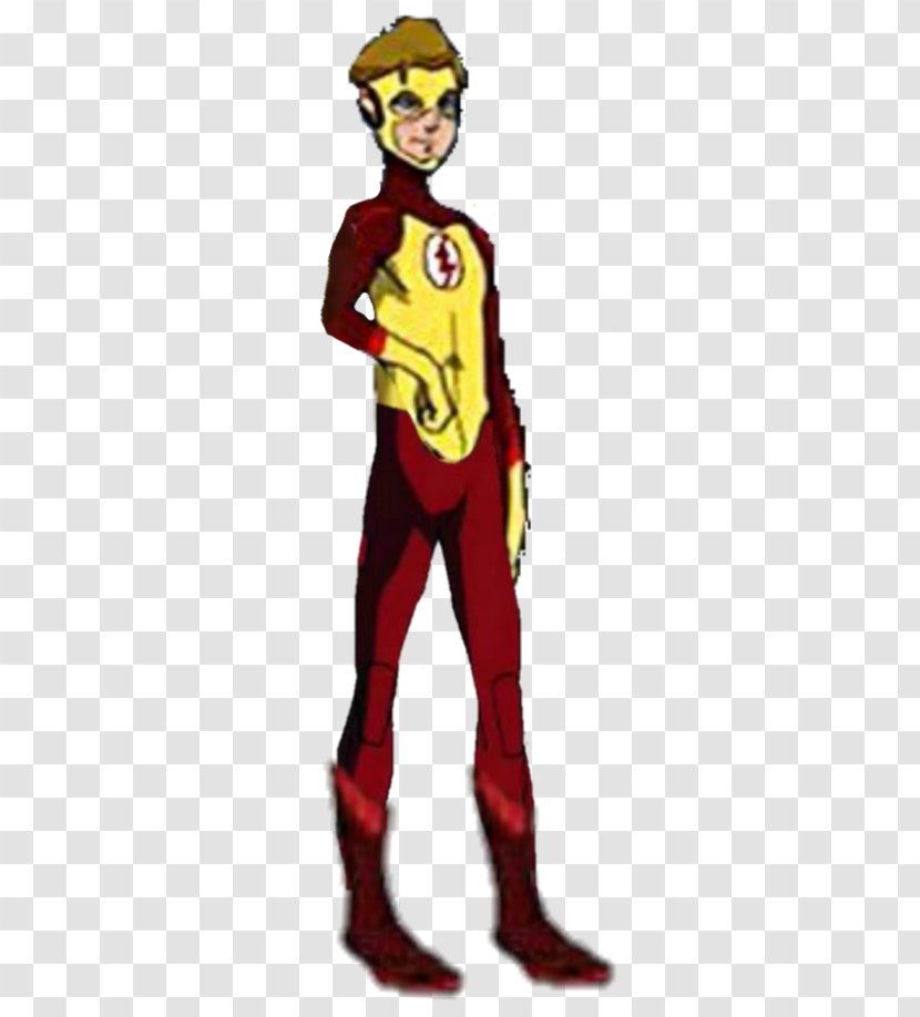 Wally West Kid Flash Superhero Teen Titans - Fan Art Transparent PNG