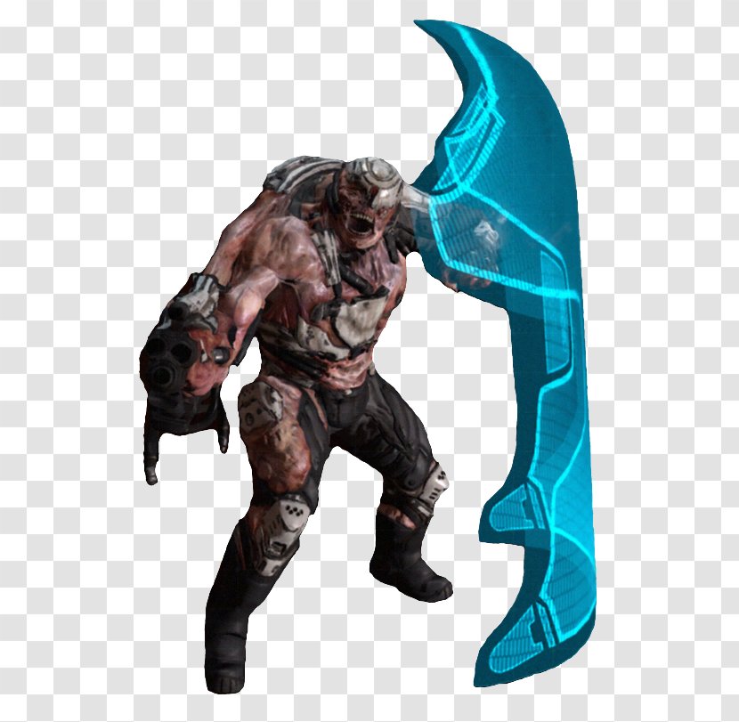 Doom II Heretic Video Game The Art Of - Riot Shield Transparent PNG