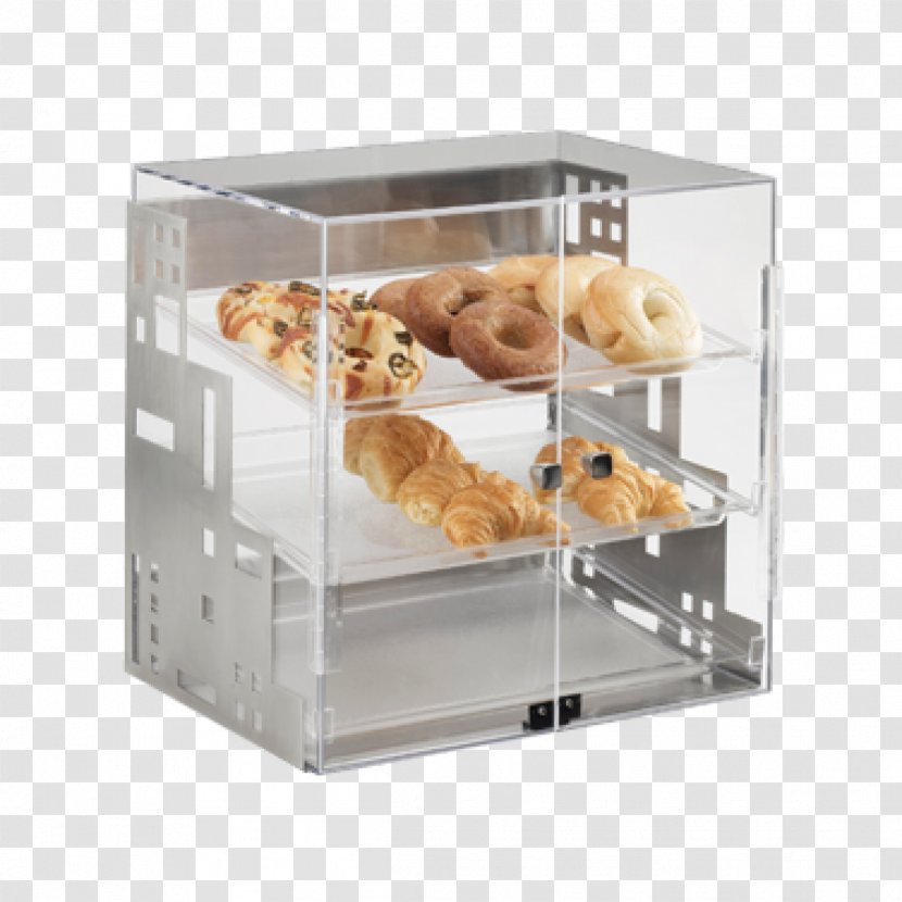 Display Case Bakery Poly Window Food - Wood - Glass Transparent PNG