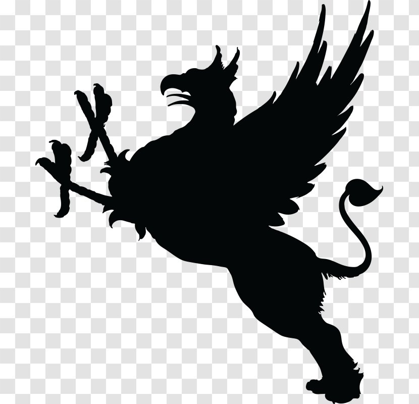 Clip Art Openclipart Image Griffin Free Content - Mythical Creature Transparent PNG
