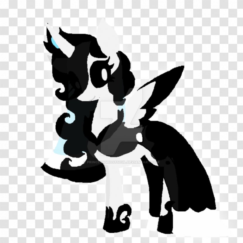 Cat Legendary Creature Horse Clip Art - Black M - My Wedding Transparent PNG