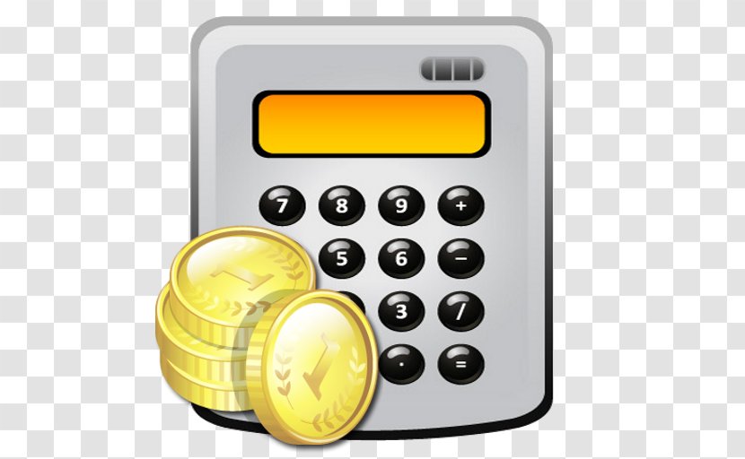 Calculator Gratuity Calculation - Electronics Transparent PNG