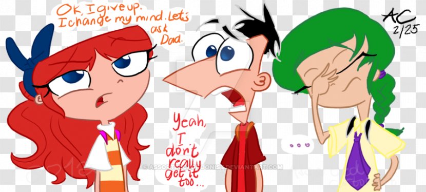 Isabella Garcia-Shapiro Phineas Flynn Ferb Fletcher Fan Art And Ferb: Quest For Cool Stuff - Watercolor - Grown Up Lilo Stitch Transparent PNG