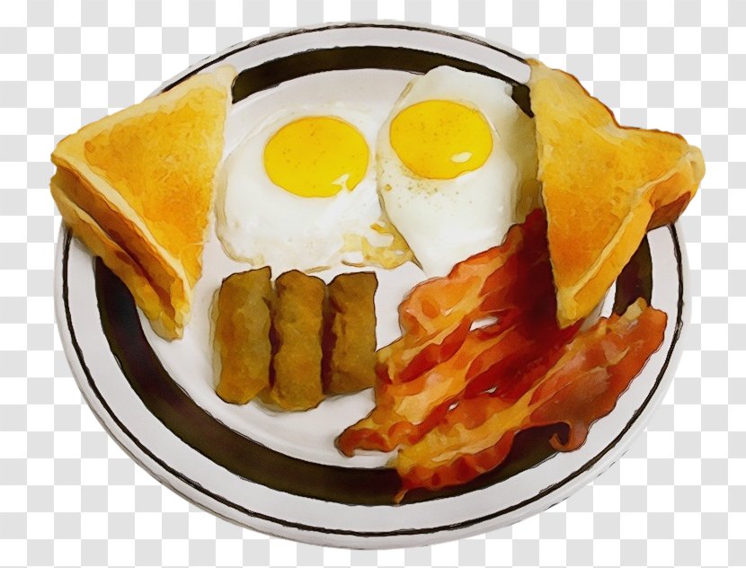 Kids Cartoon - Egg Yolk - Fried Food Transparent PNG