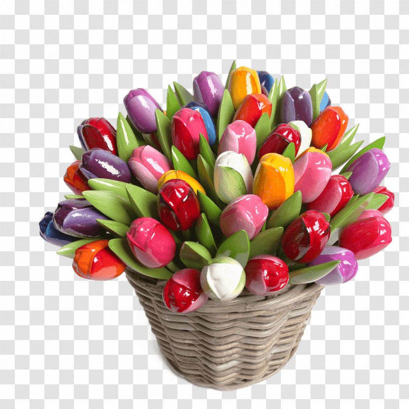 Tulip Cut Flowers Flower Bouquet Floral Design - Vase Transparent PNG