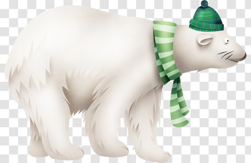 Polar Bear Clip Art - Cartoon - Cute Transparent PNG