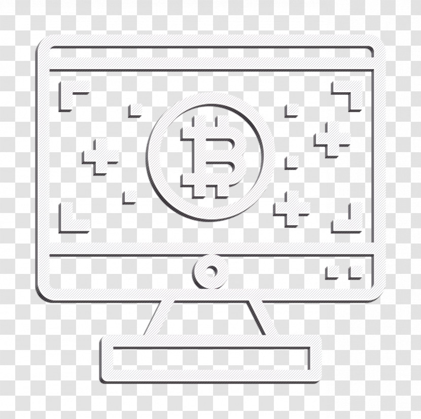 Bitcoin Icon Password Icon Transparent PNG