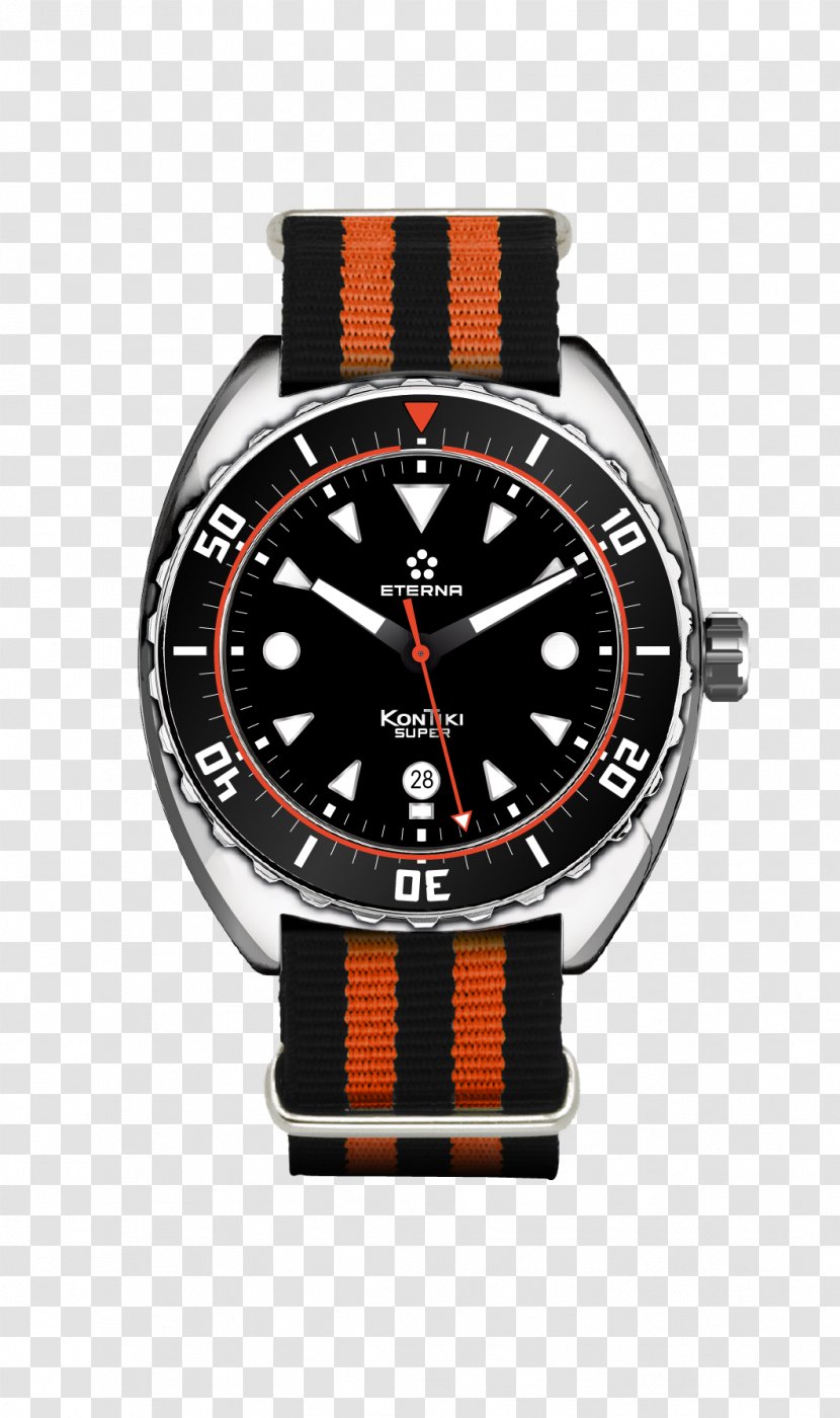 Eterna Kon-Tiki Expedition Automatic Watch Clock - Seiko Transparent PNG