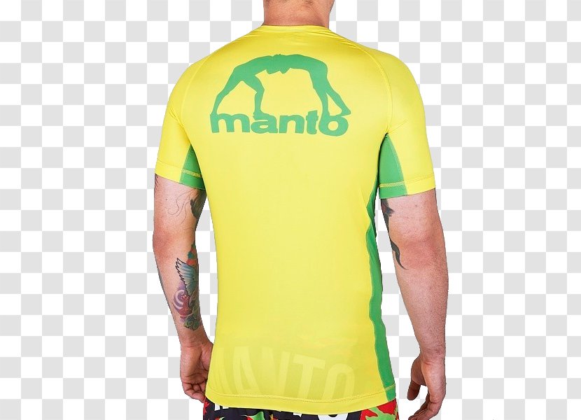 T-shirt Sleeveless Shirt Outerwear - Yellow Transparent PNG