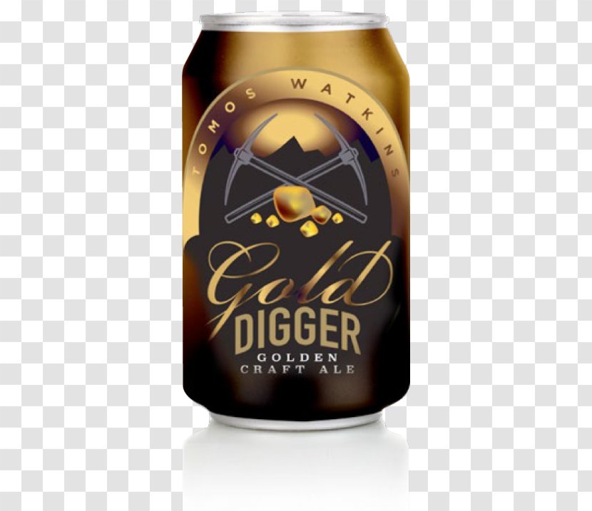 Cider Drink Ale Gold Digger - Keg Transparent PNG