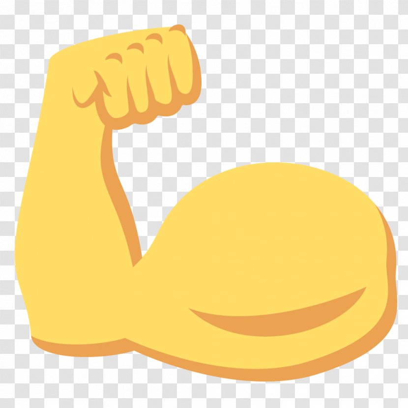 Emoji Domain Biceps Muscle Arm Transparent PNG